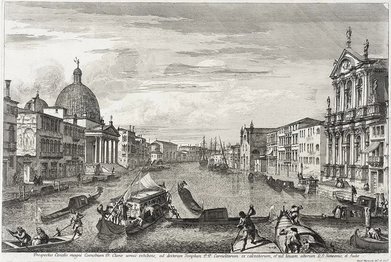 Il Canal Grande dopo San Simone Piccolo and Santa Chiara